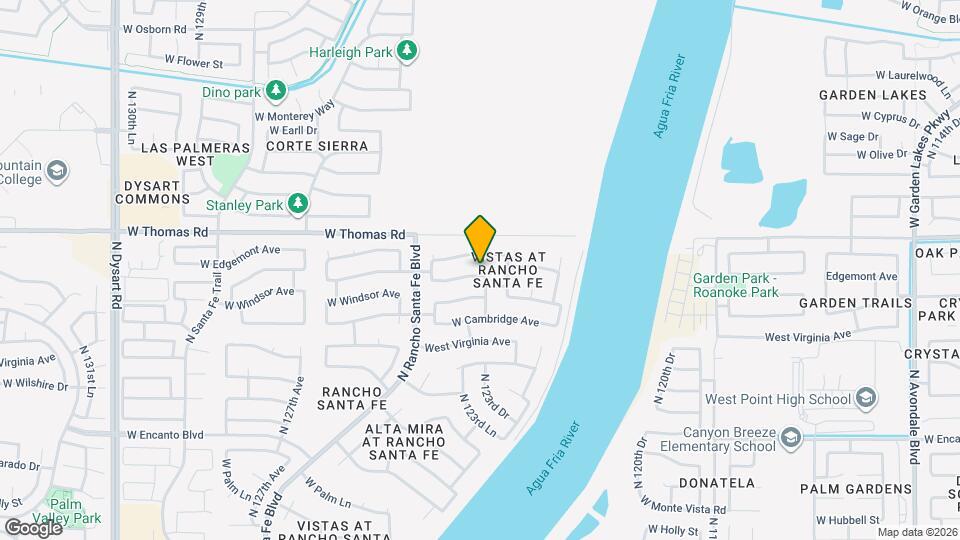 12328 W Roanoke Ave Map and Location Details