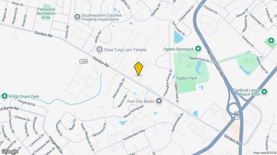 Ellington Farms Mapa y Detalles de la Ubicación