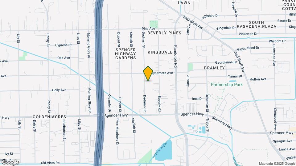2819 Dedman St, Unit 4 Map and Location Details