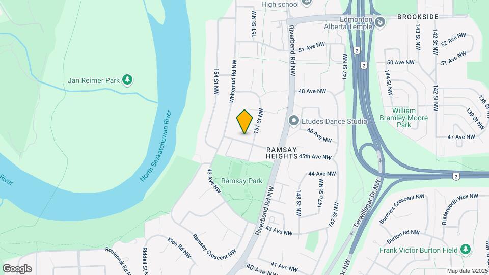 15112 45 Av NW Map and Location Details