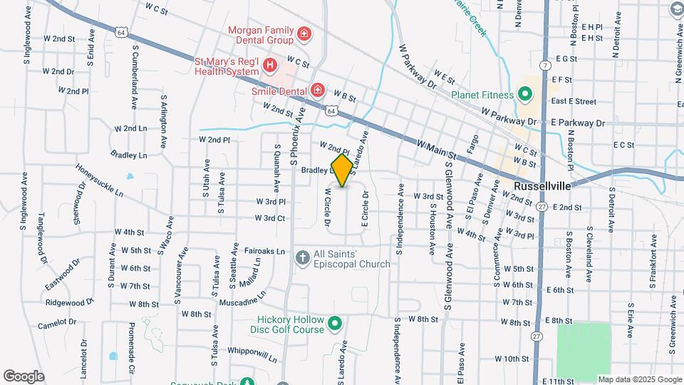 204 S Laredo Ave Mapa y Detalles de la Ubicación