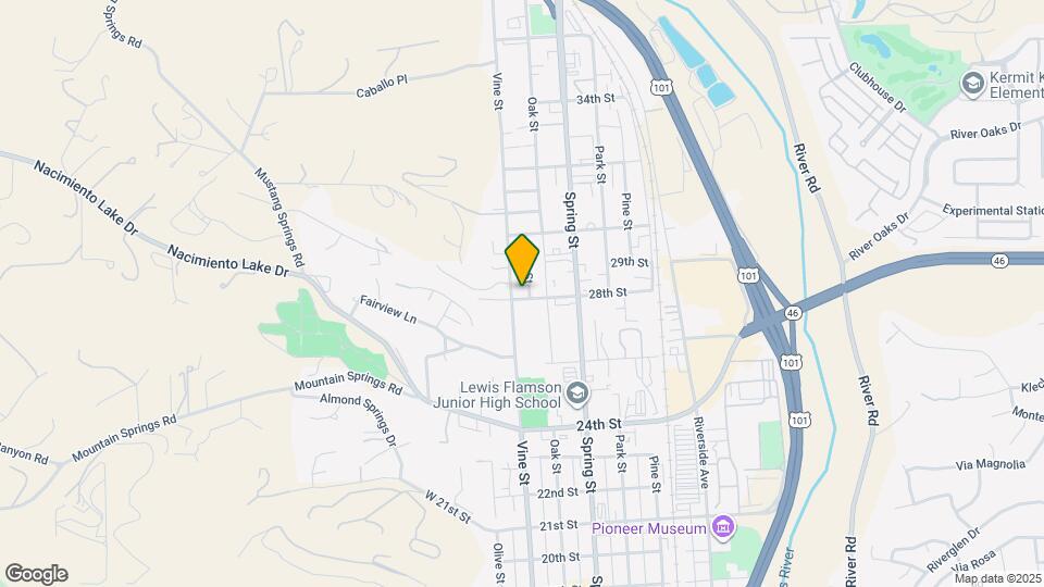 513 28th St, Unit 2Bed 1Bath Triplex Apt. Map and Location Details