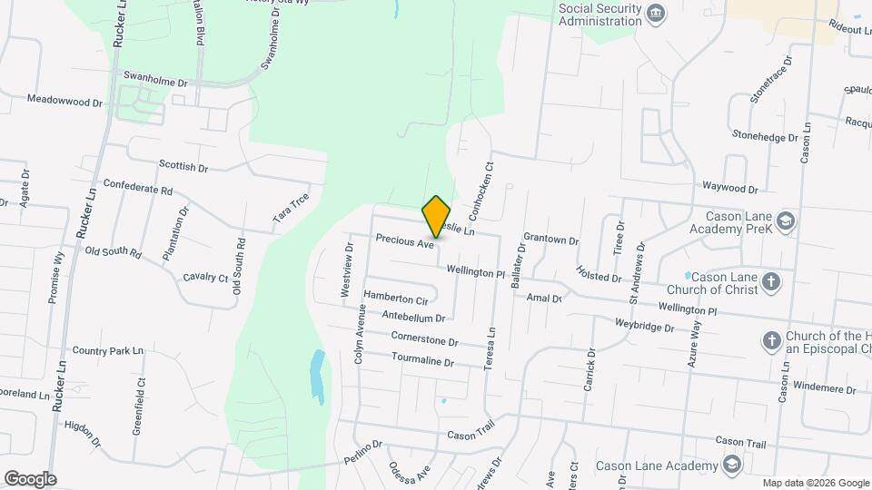 3718 Precious Ave Mapa y Detalles de la Ubicación