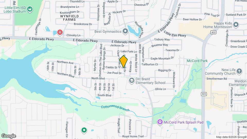 2064 Falls Creek Dr Map and Location Details