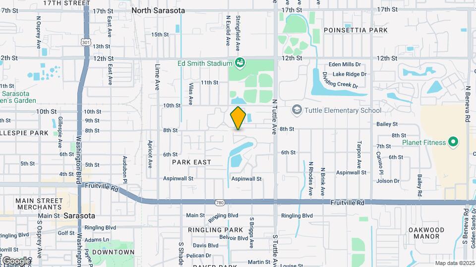 2625 Pine Lake Terrace Map and Location Details