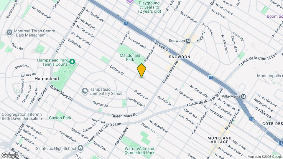 5160-5170 Macdonald Ave Map and Location Details