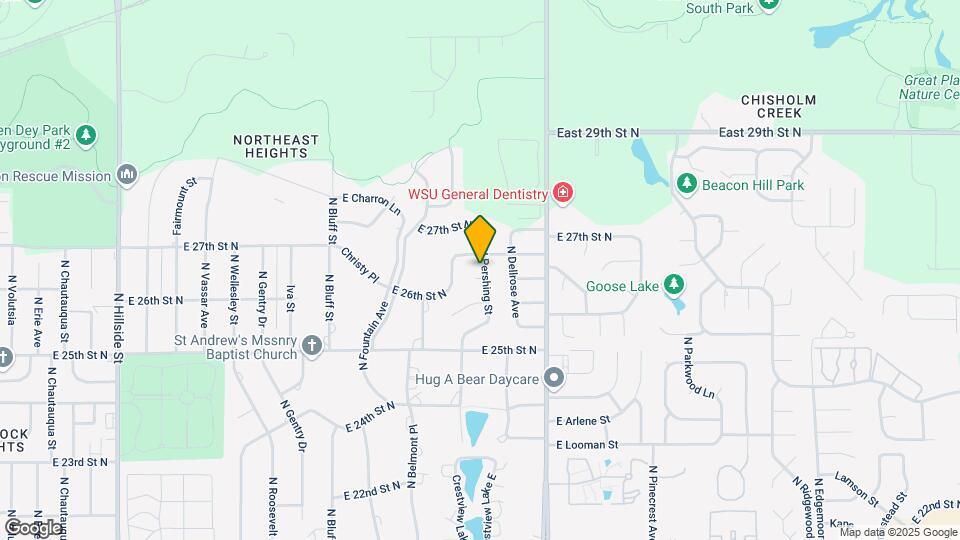 2731 N Pershing Ct Map and Location Details