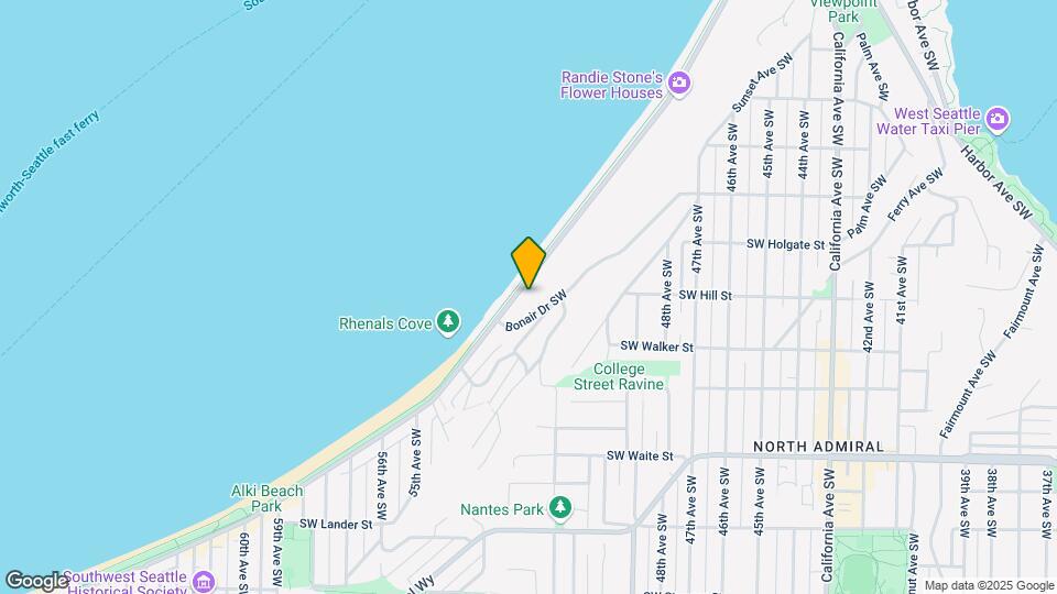 2112 Alki Ave SW Map and Location Details