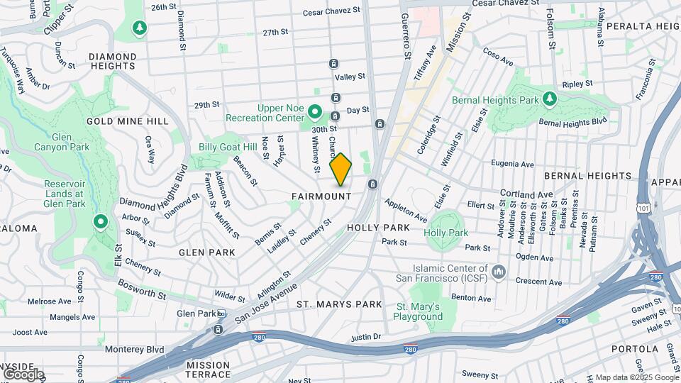 126-128 Fairmount St Map and Location Details