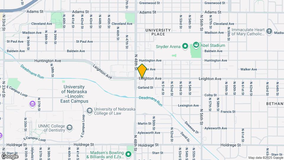 4837-4839 Leighton Ave Map and Location Details