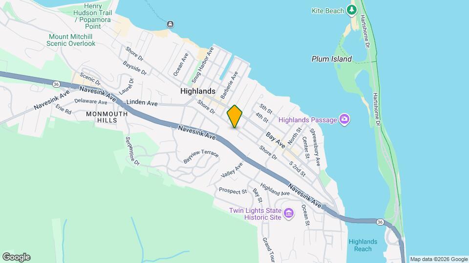 227 Shore Dr, Unit B Mapa y Detalles de la Ubicación