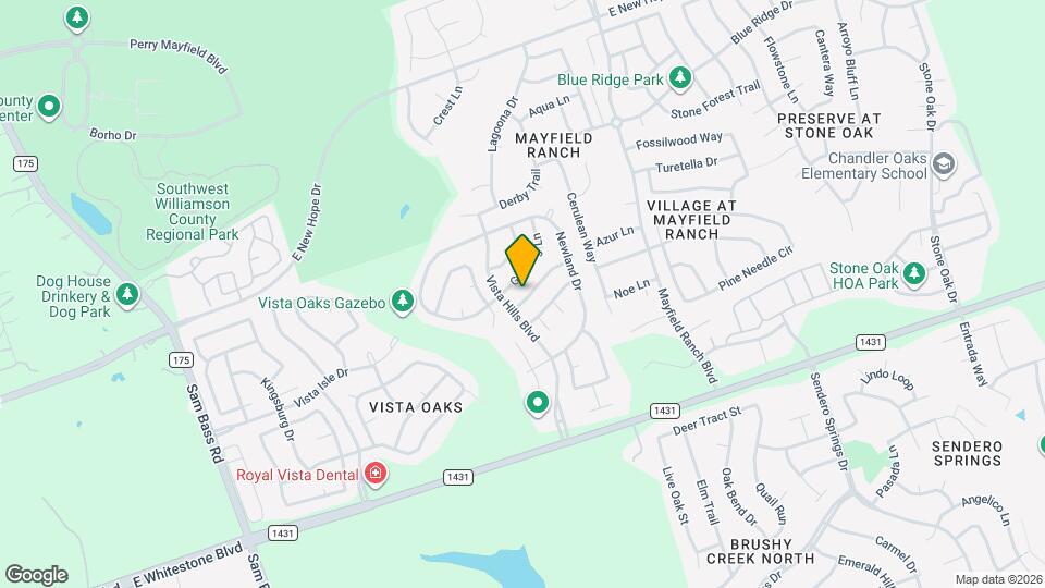 3944 Kristencreek Ln Map and Location Details