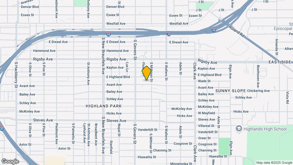 939 Avant Ave Map and Location Details