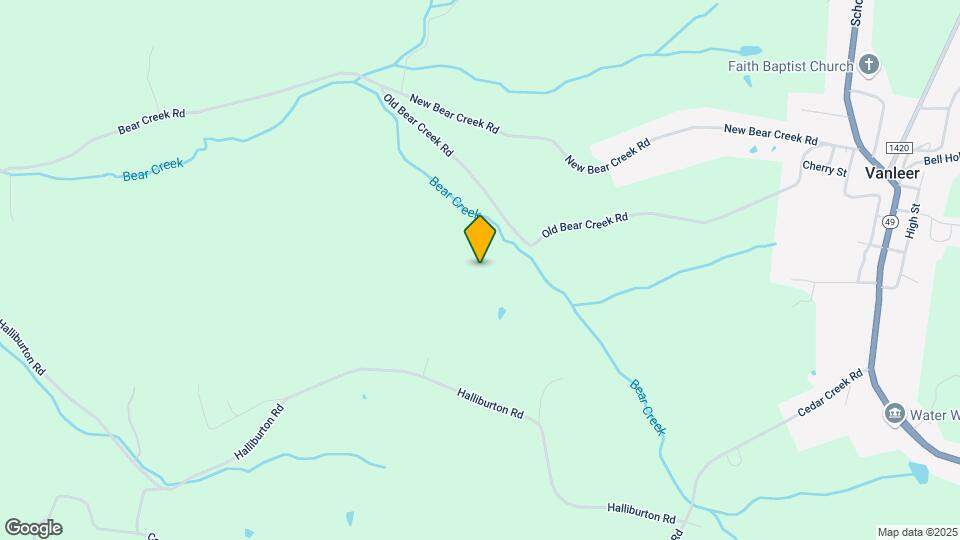 1341 Old Bear Creek Rd Map and Location Details