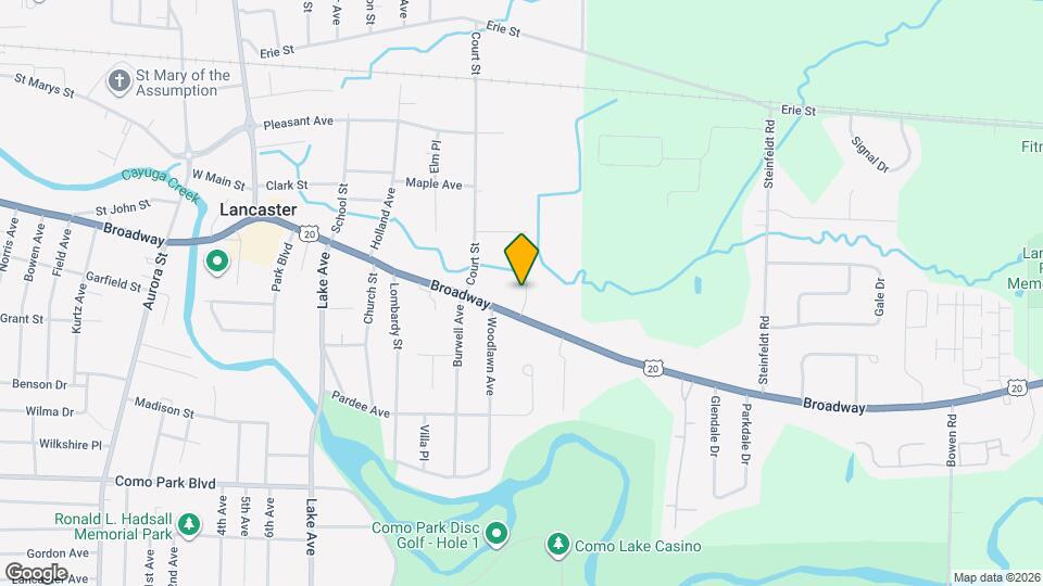 12 Washington St Lancaster NY Apartments and Nearby Lancaster