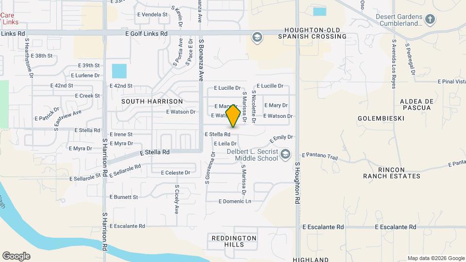 10037 E Stella Rd Mapa y Detalles de la Ubicación