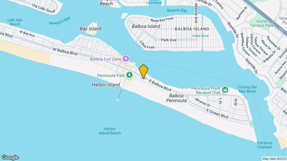 1000 Oceanfront Mapa y Detalles de la Ubicación