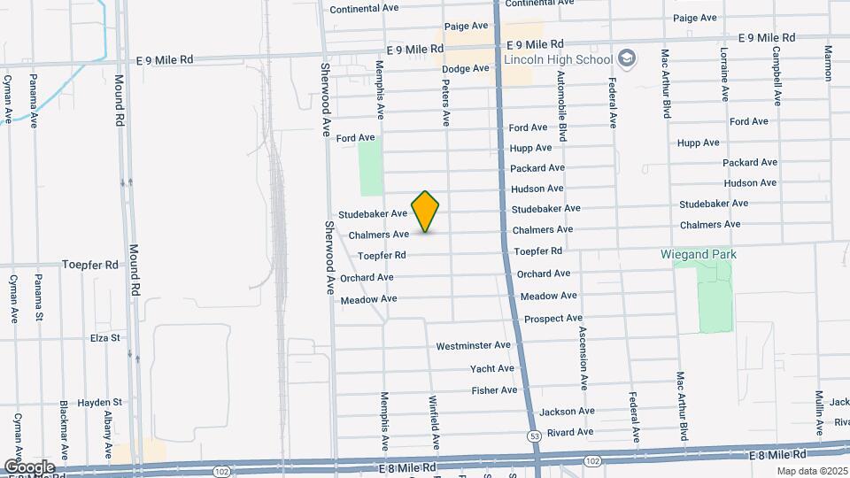 7228 Chalmers Ave Map and Location Details