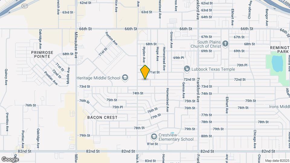 6031 72nd St Map and Location Details