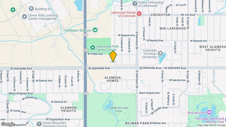 9513 W Alameda Ave Map and Location Details