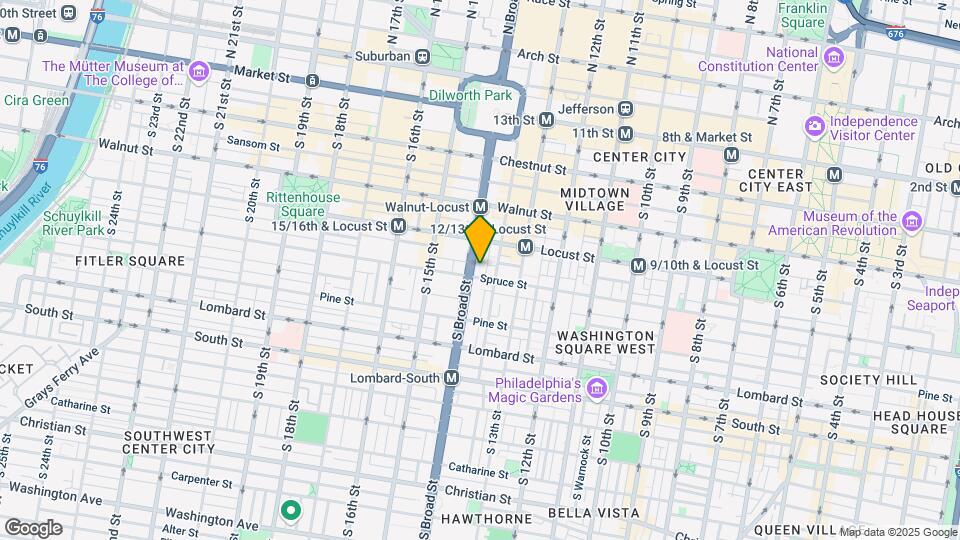 265 S 22nd St-Unit -3r Map and Location Details