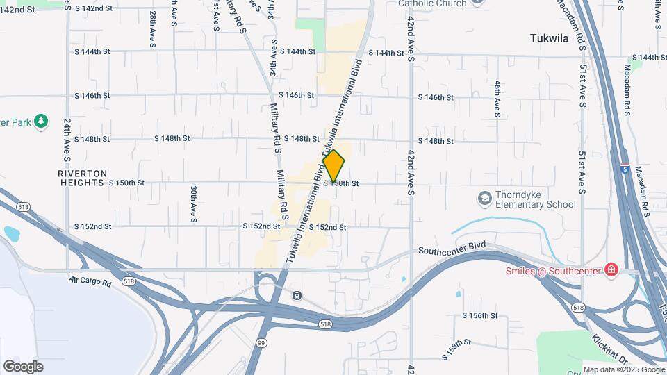 3707 S 150th St Map and Location Details