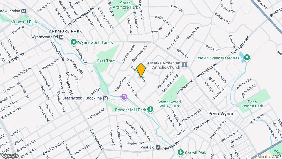 1420 Lawndale Ave Mapa y Detalles de la Ubicación