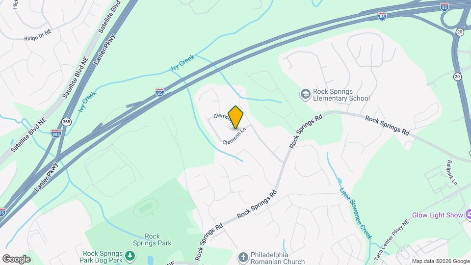 3004 Clemson Pl Map and Location Details