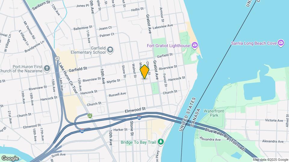 2622 Maple St Map and Location Details