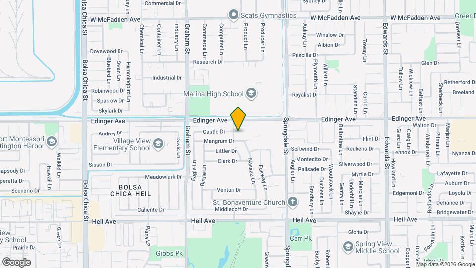 5742 Castle Dr Map and Location Details