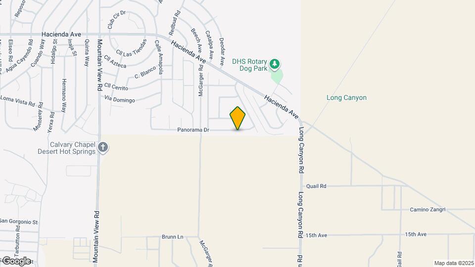 68799 Panorama Dr Map and Location Details