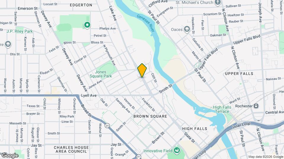 111 Lyell Ave Map and Location Details