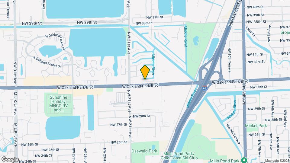 2529 NW 31st Ct Map and Location Details