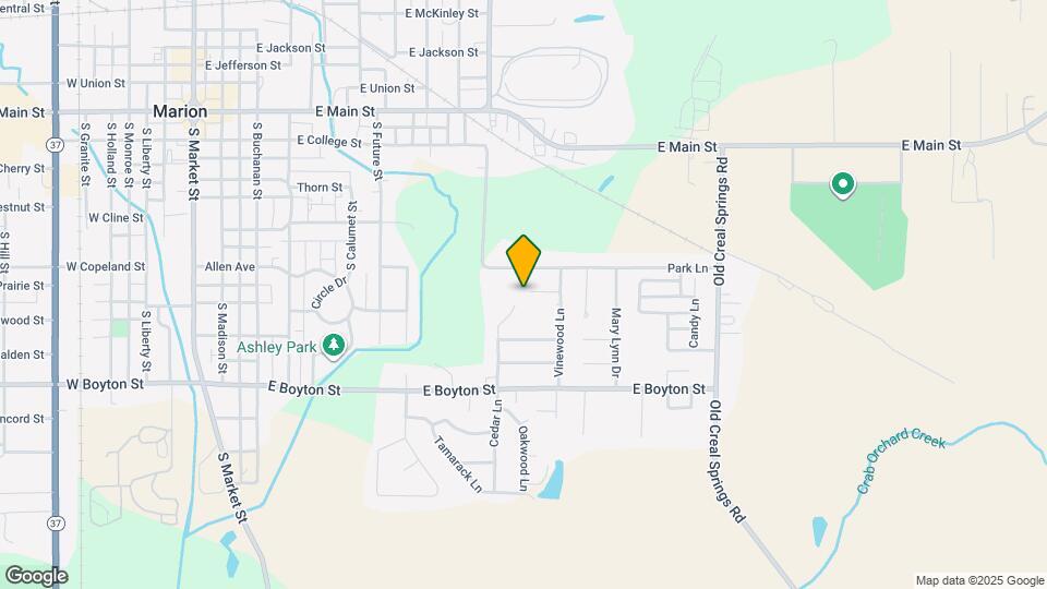 1601 Kiowa Dr Map and Location Details