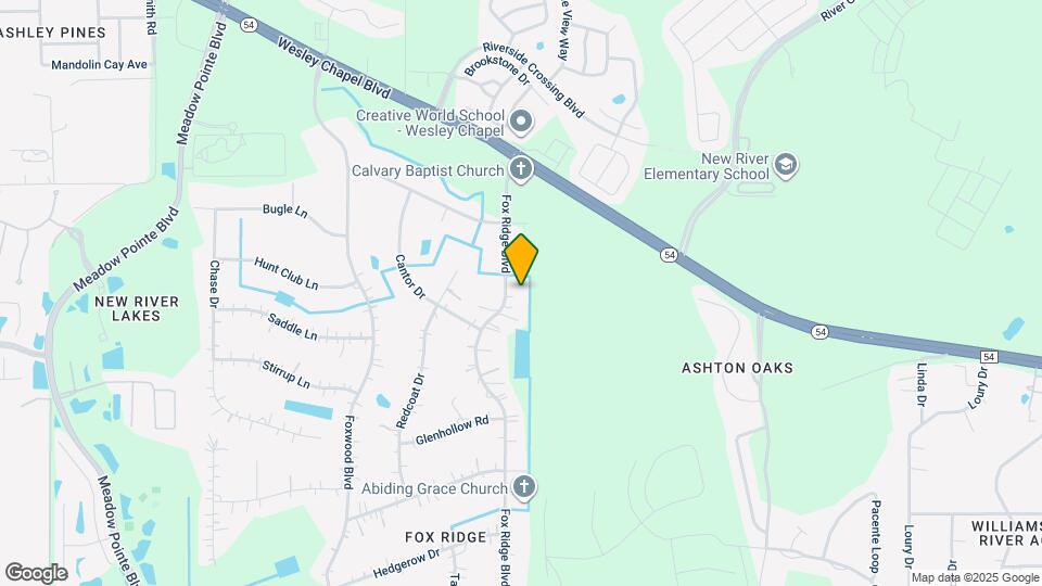 4502 Fox Ridge Blvd Map and Location Details