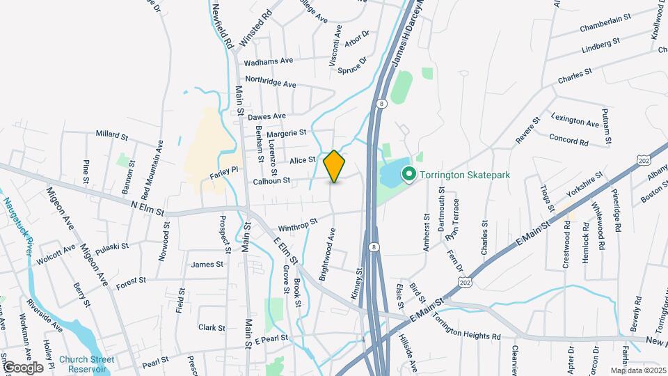 334 Brightwood Ave Map and Location Details