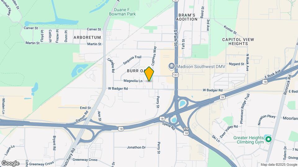 905 Magnolia Ln Map and Location Details