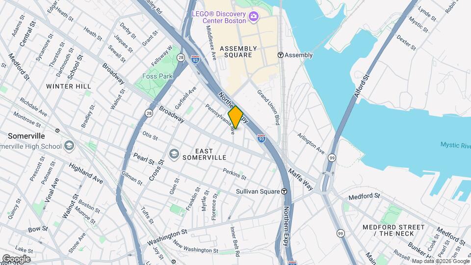 23 Pennsylvania Ave, Unit 2 Mapa y Detalles de la Ubicación