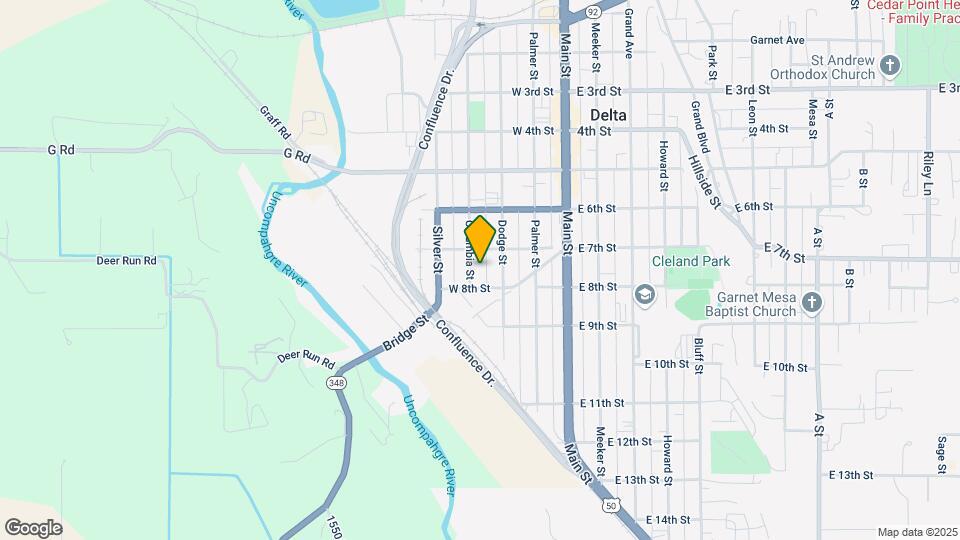 740 Columbia St Map and Location Details