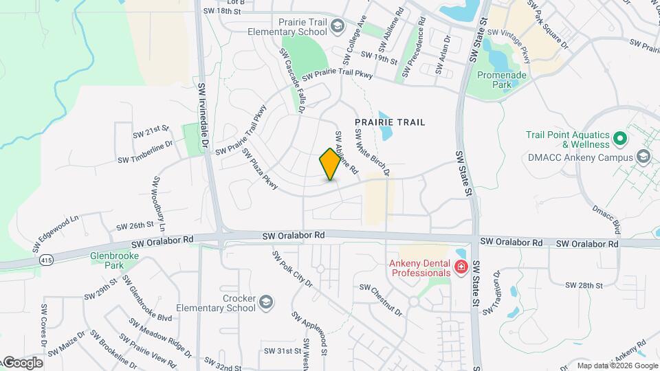 2310 SW Plaza Pkwy Map and Location Details