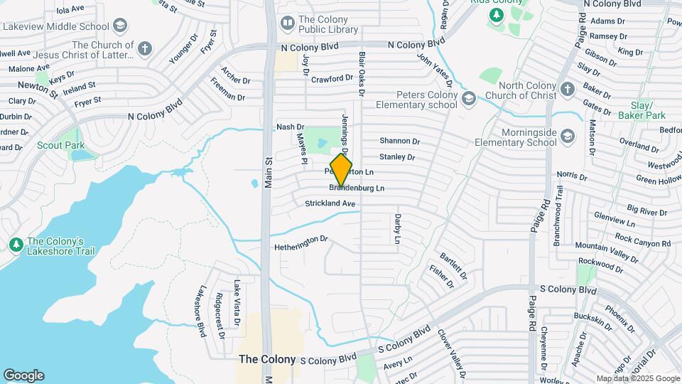 4912 Brandenburg Ln Map and Location Details