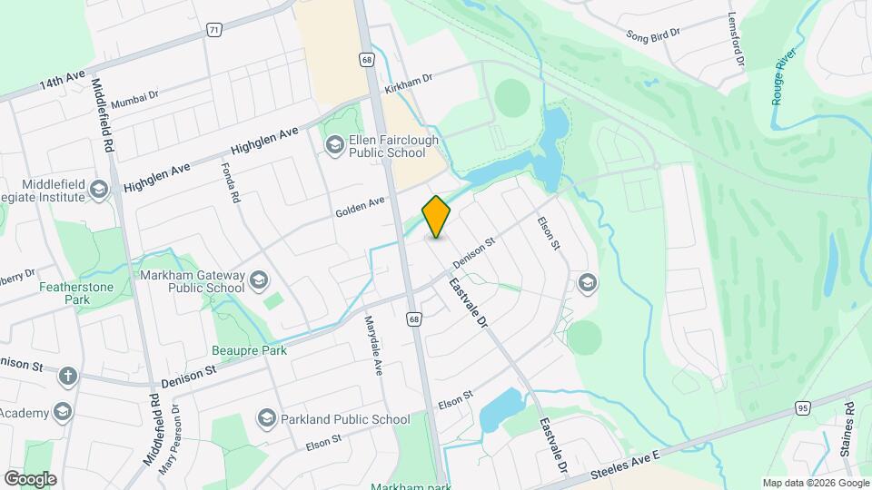 25 Jack Monkman Crescent Map and Location Details