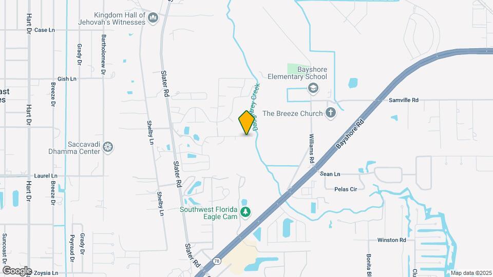 6710 Hidden Oaks Dr Map and Location Details