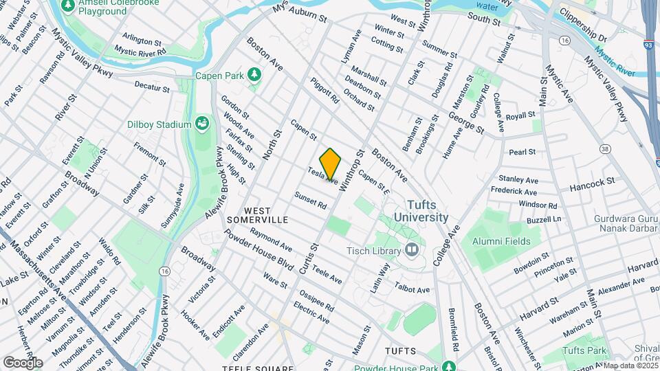 20 Tesla Ave, Unit 1 Map and Location Details
