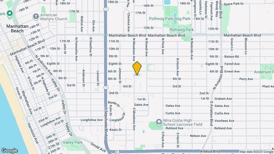 1305 5th St Map and Location Details