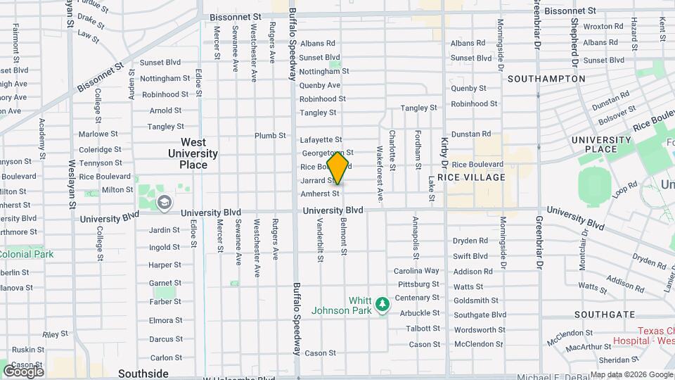 3008 Amherst St Map and Location Details