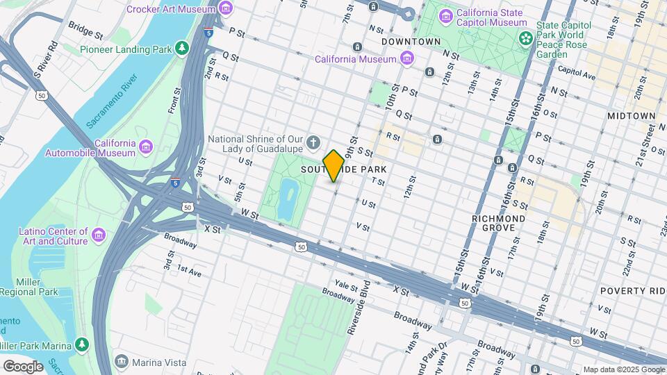 827 U St Map and Location Details