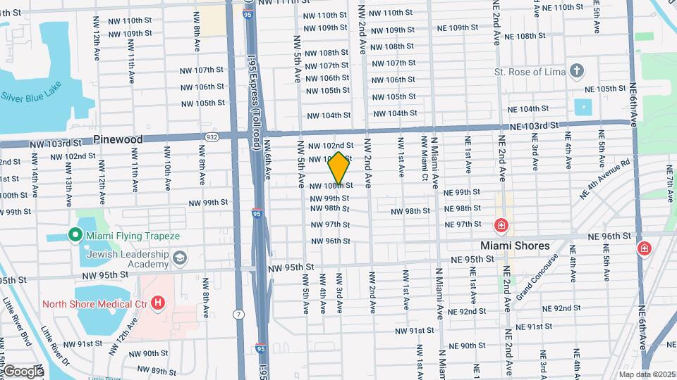 290 NW 100th St Map and Location Details