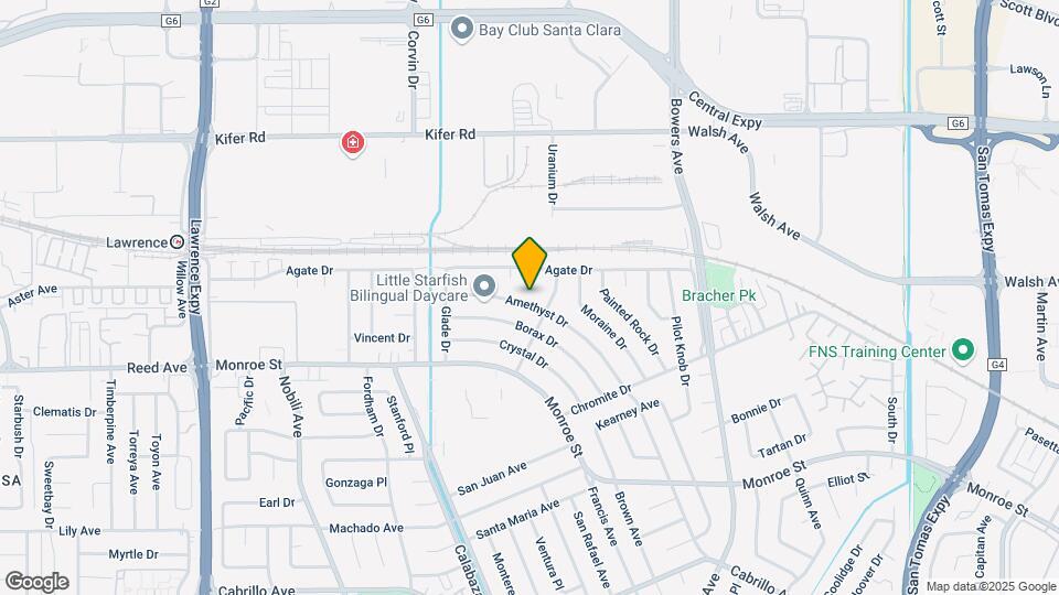 2547 Amethyst Dr Map and Location Details
