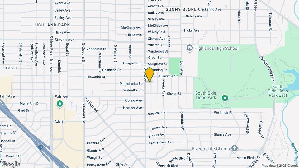 3703 Bremen St Map and Location Details